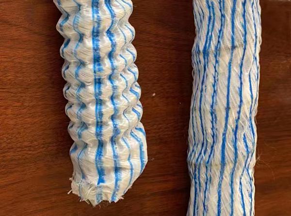 組成軟式透水管的材料 組成軟式透水管的材料